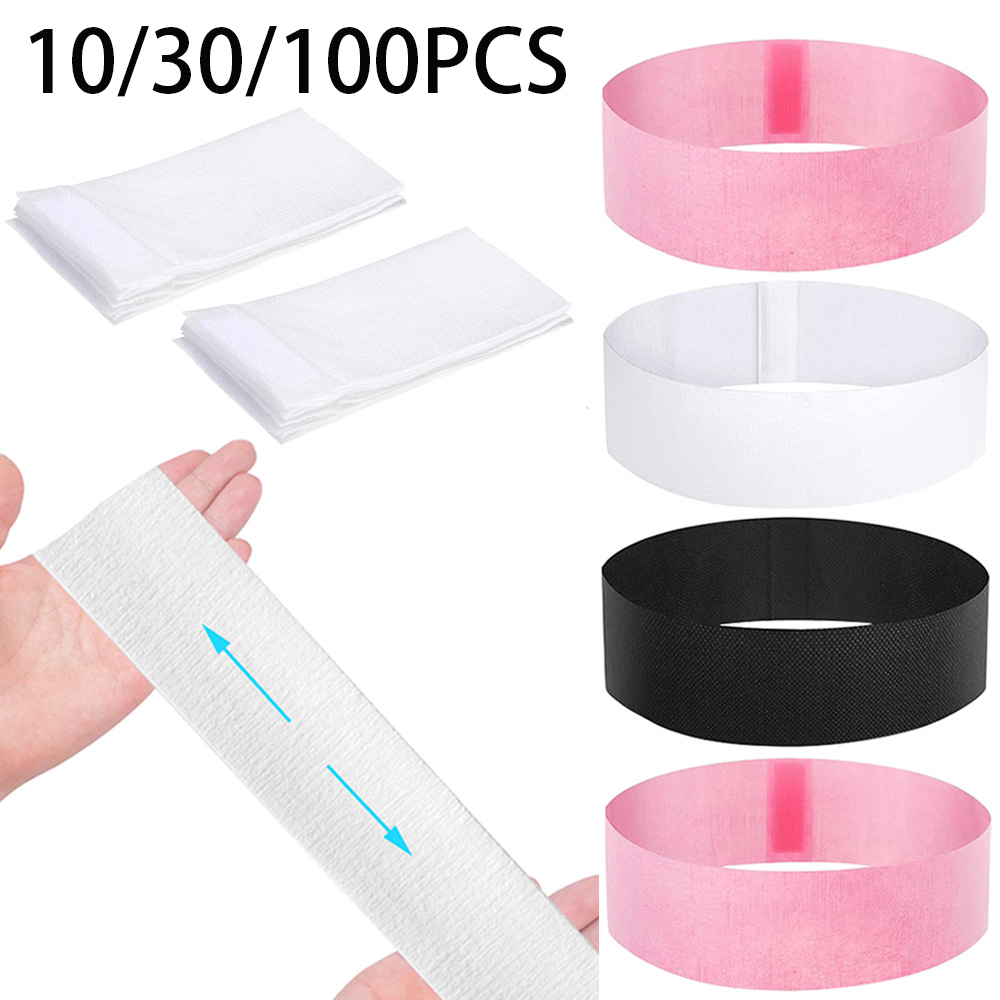 Beauty Hair Makeup - 10/30pcs Spa Facial Headband Stretch Non-Woven