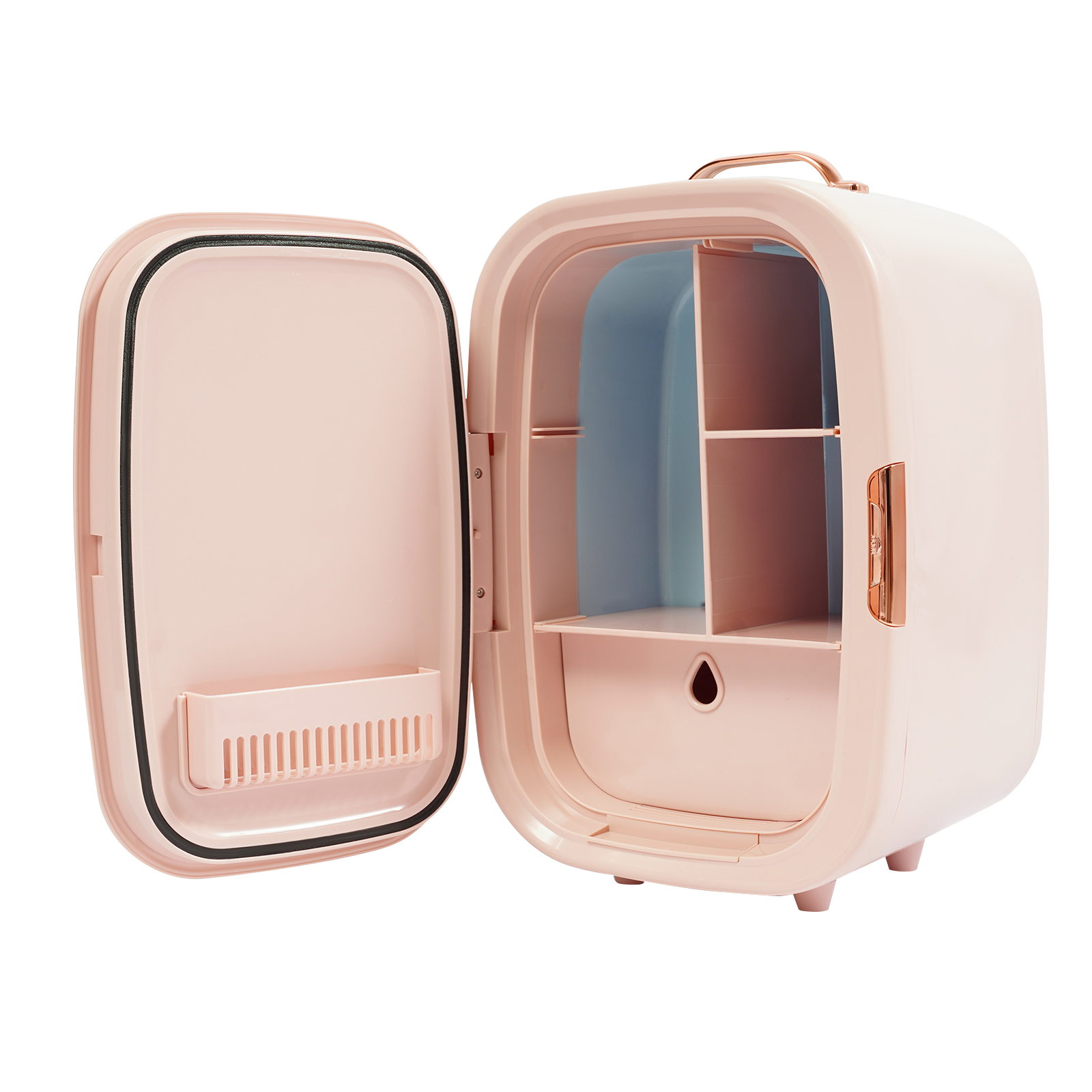 Beauty Makeup Fridge - Cosmetic Refrigerator Makeup Storage Fridge 12.68Qt