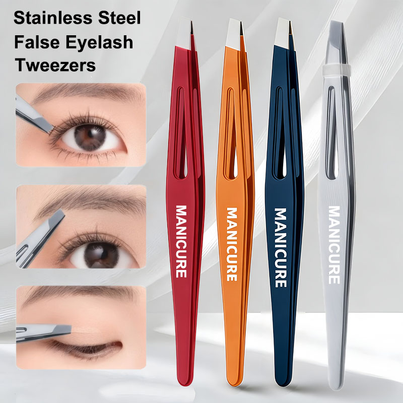 Beauty Hair Makeup - Eyebrow Tweezer Colorful Hair Beauty Fine