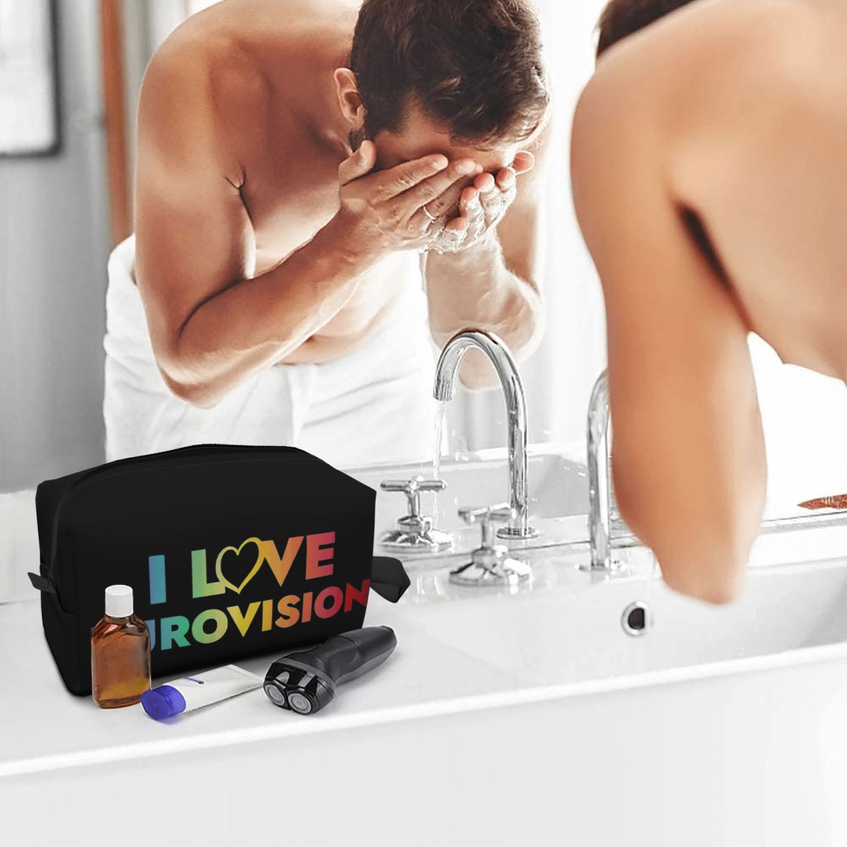 Beauty Love Makeup - I Love Eurovision Makeup Bag Cosmetic