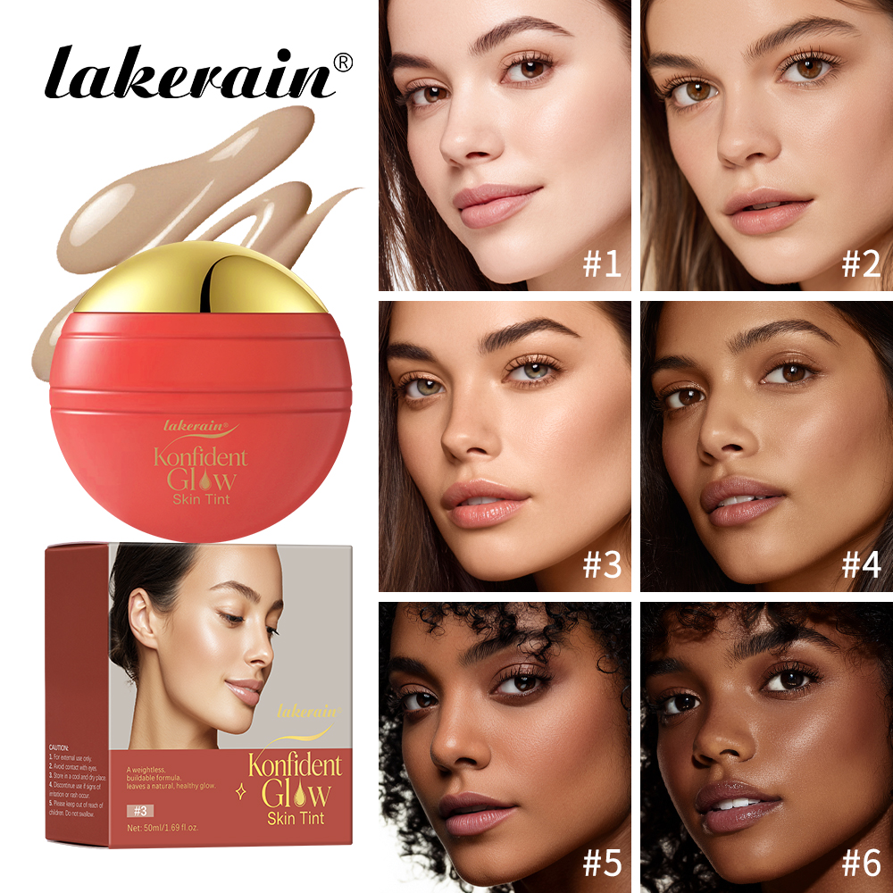 Beauty Makeup Look - Long-Lasting Buildable Coverage Glow Skin Tint