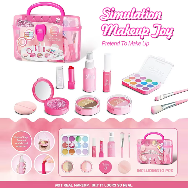 10 Pcs/set Simulation Pretend  - Beauty Makeup Kit For Kids avis et prix
