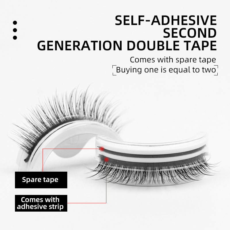 3D False Eyelashes Self-Adhesi - Beauty Makeup Look avis et prix