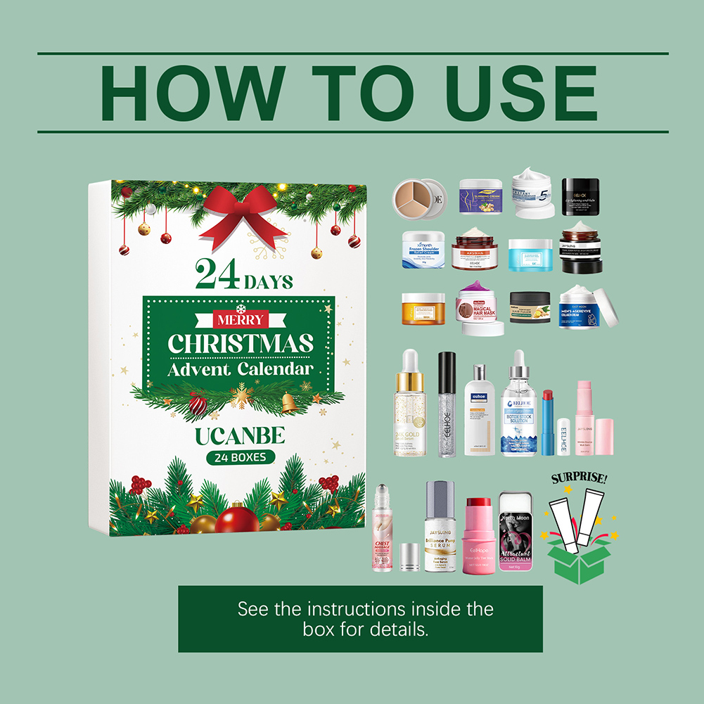 Xmas Beauty Box Beauty Skincar - Beauty Makeup Advent Calendar avis et prix