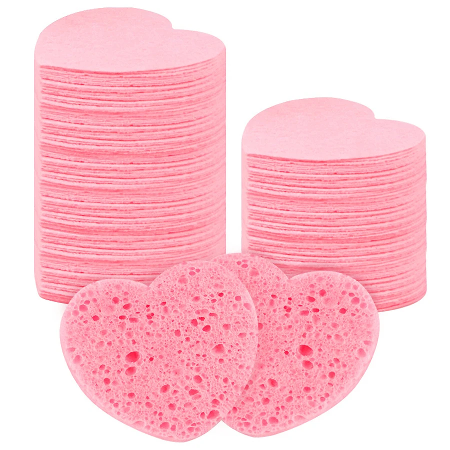 10Pcs Cellulose Face Sponge Co - Kiss Beauty Makeup Remover avis et prix