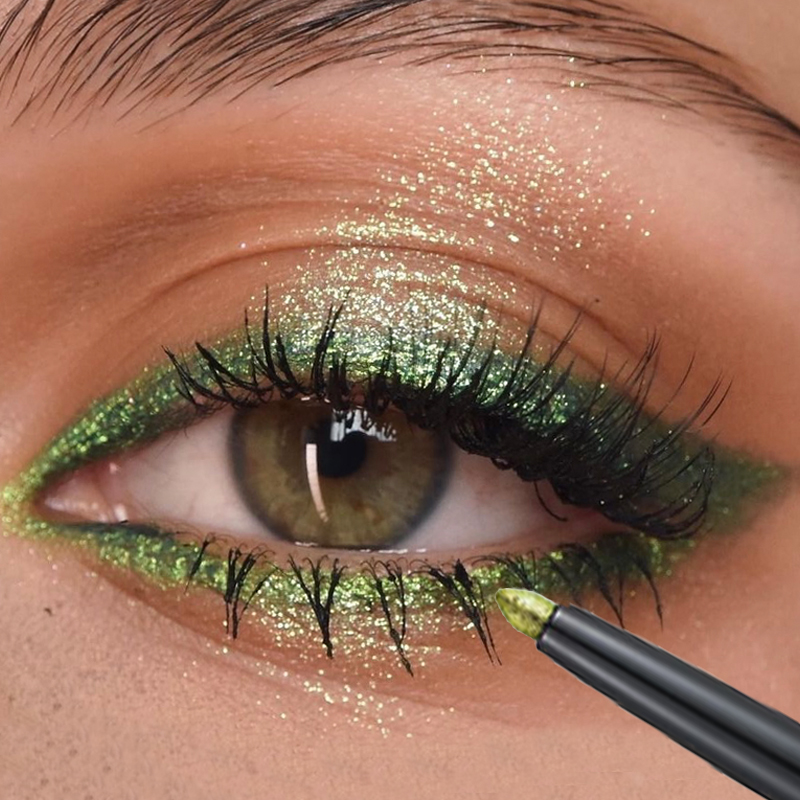 Waterproof Shiny Green Purple  - Beauty Makeup Eyeshadow avis et prix
