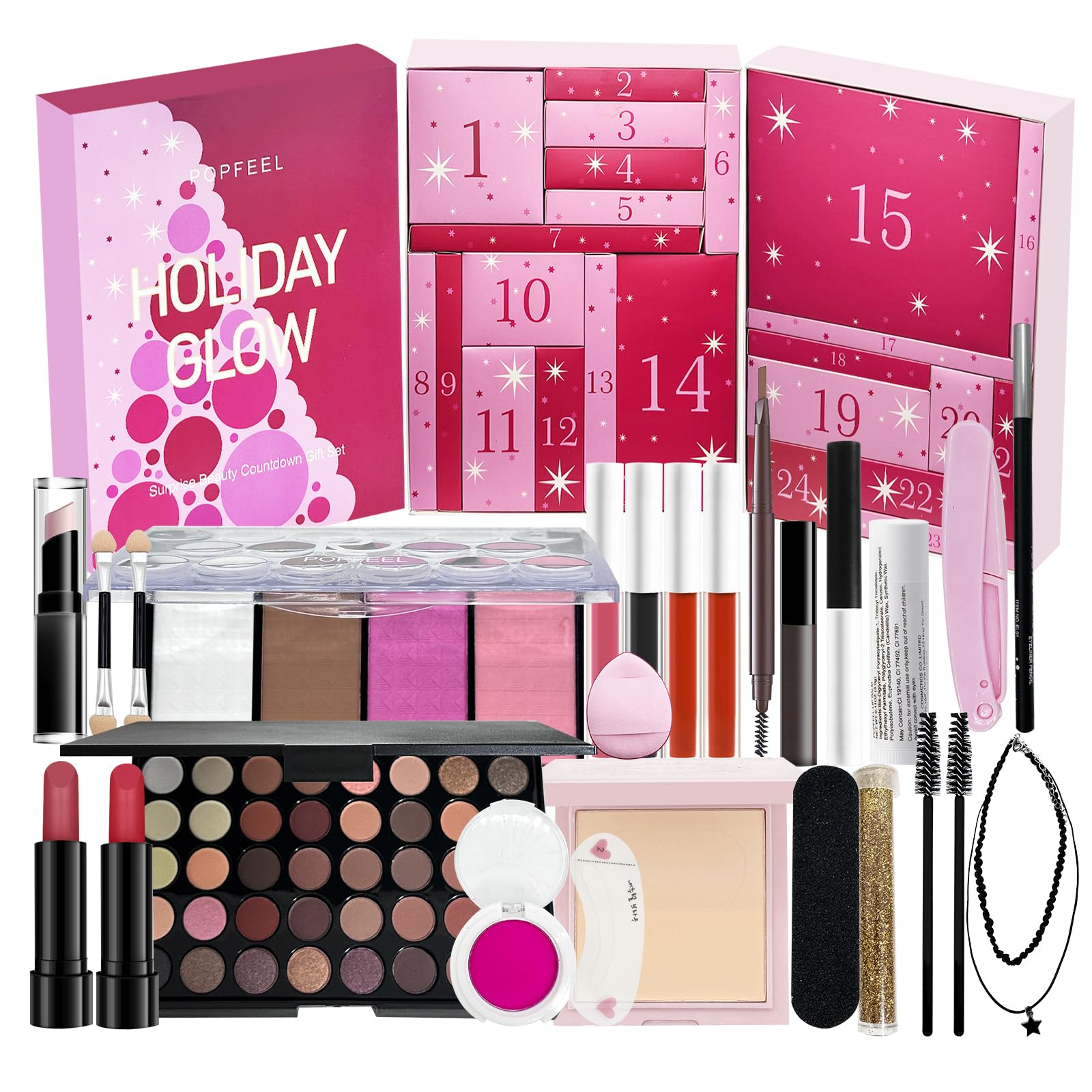 2025 Christmas Countdown Makeu - Beauty Makeup Advent Calendar avis et prix