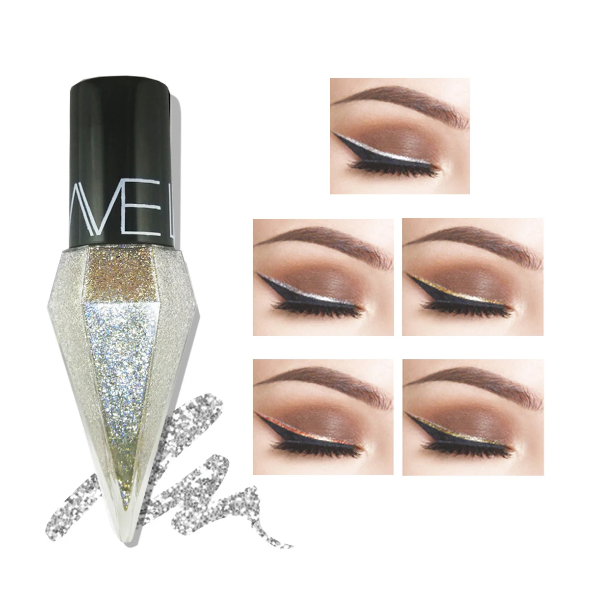 5pc/set Shiny Eye Liners Eyesh - Beauty Makeup Eyeshadow avis et prix