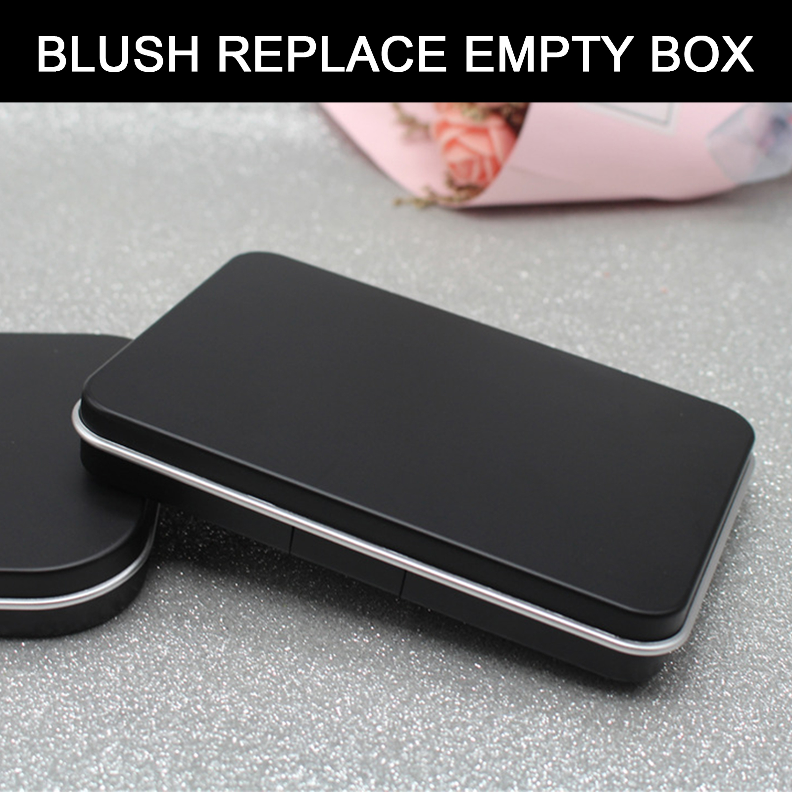 1Pc Matte Black Empty Magnetic - Beauty Makeup Eyeshadow avis et prix