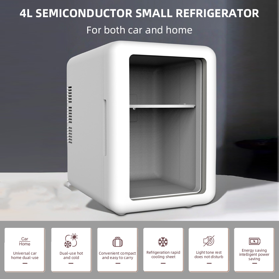 Mini Fridge with Transparent D - Beauty Makeup Fridge avis et prix