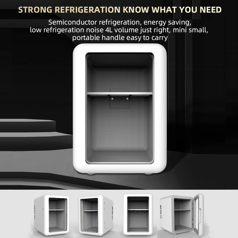 Mini Fridge with Transparent D - Beauty Makeup Fridge avis et prix