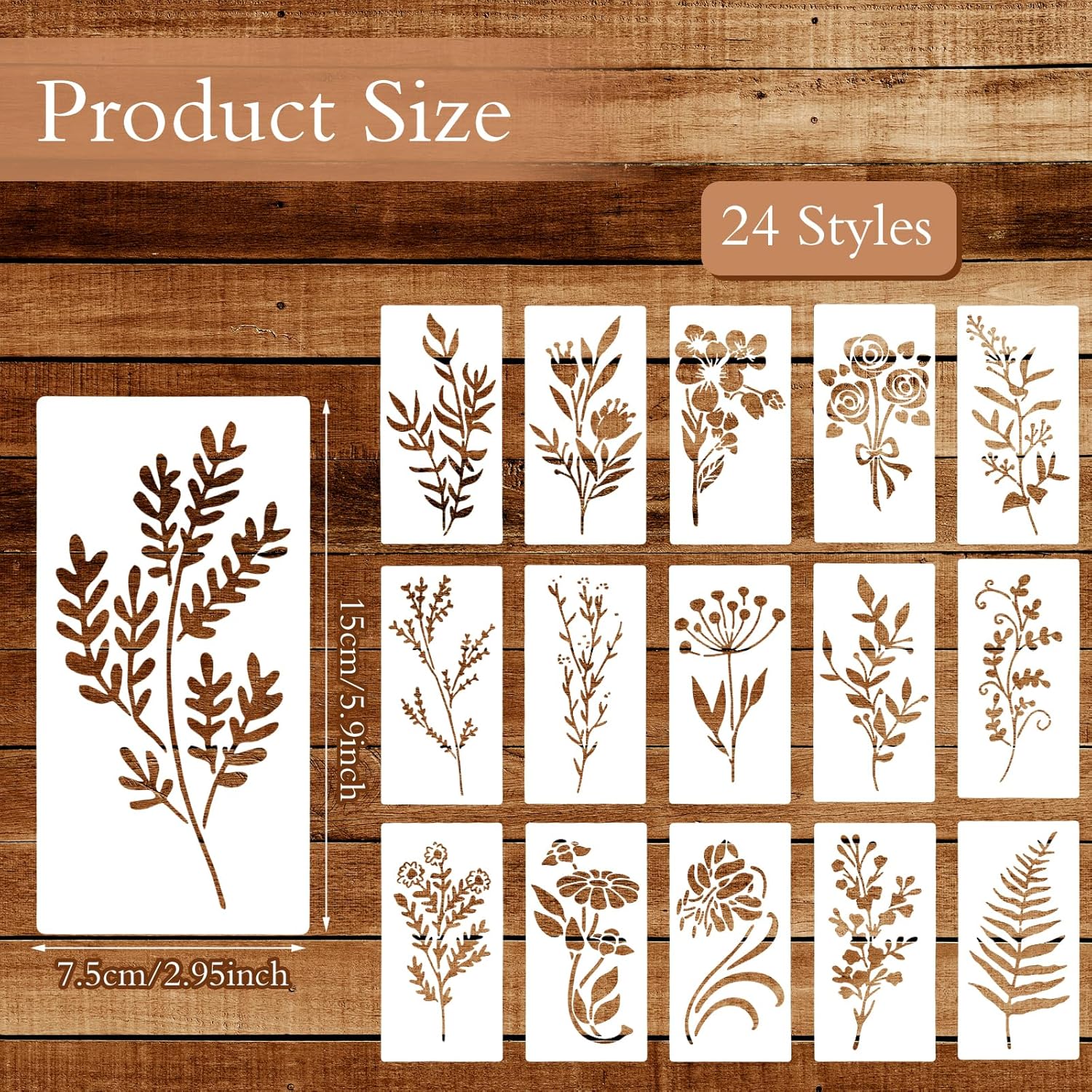 24pcs/Set Wildflower Stencils  - Beauty Makeup Kit For Kids avis et prix