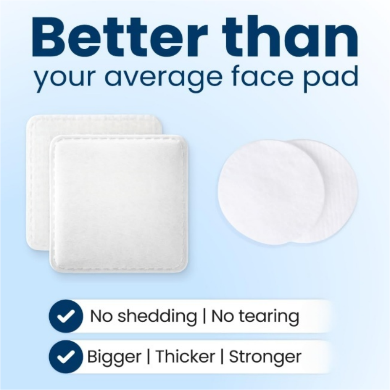 100pcs Large Cotton Pads for M - Kiss Beauty Makeup Remover avis et prix