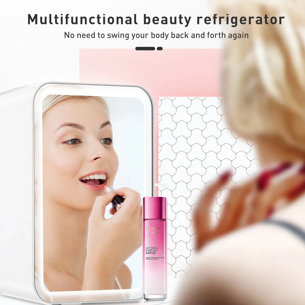 4L Mini Beauty Fridge with LED - Beauty Makeup Fridge avis et prix