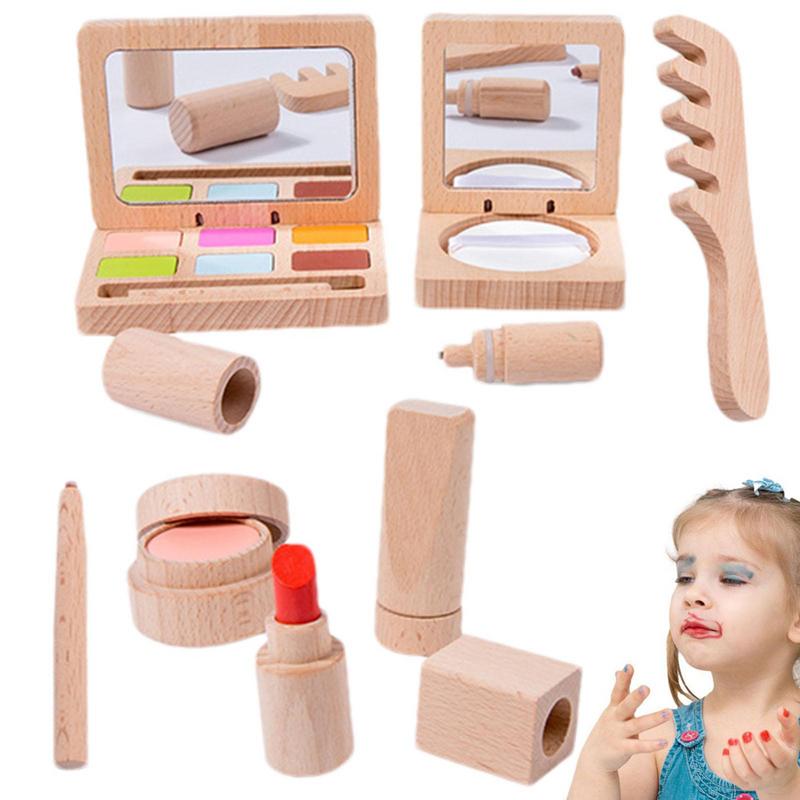 Toy Makeup Set For Girls Woode - Beauty Makeup Kit For Kids avis et prix