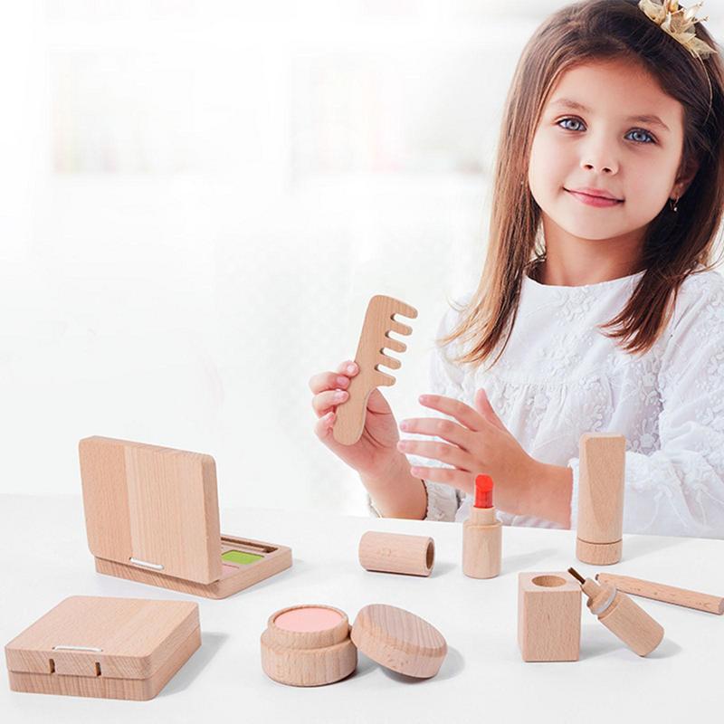 Toy Makeup Set For Girls Woode - Beauty Makeup Kit For Kids avis et prix