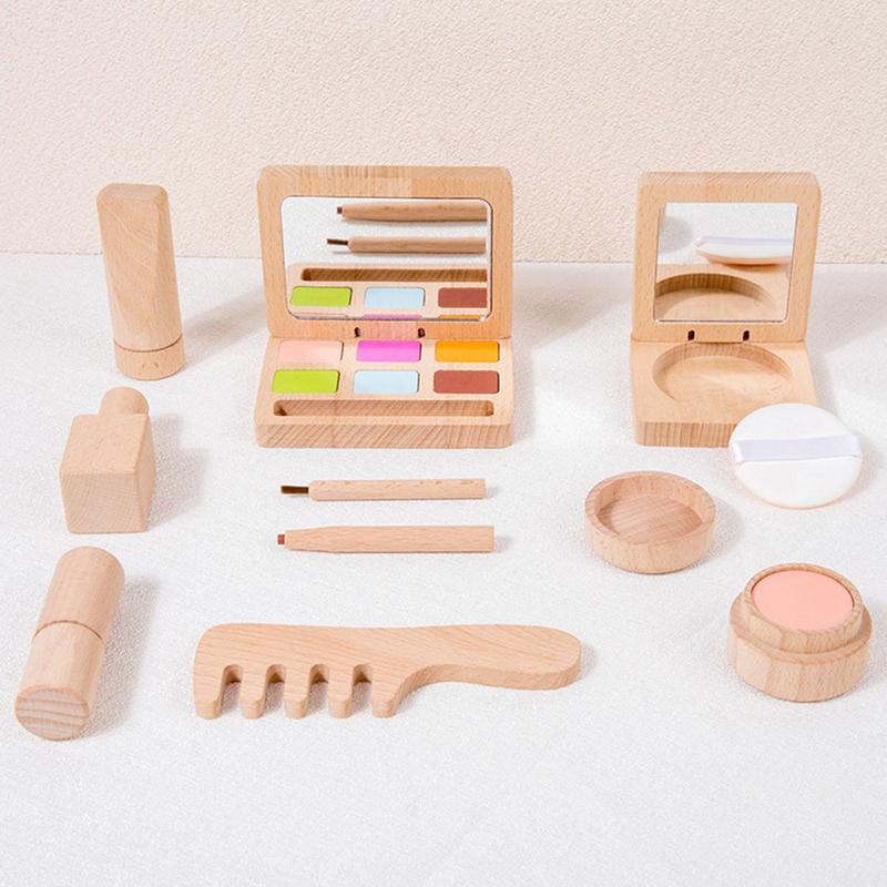 Toy Makeup Set For Girls Woode - Beauty Makeup Kit For Kids avis et prix