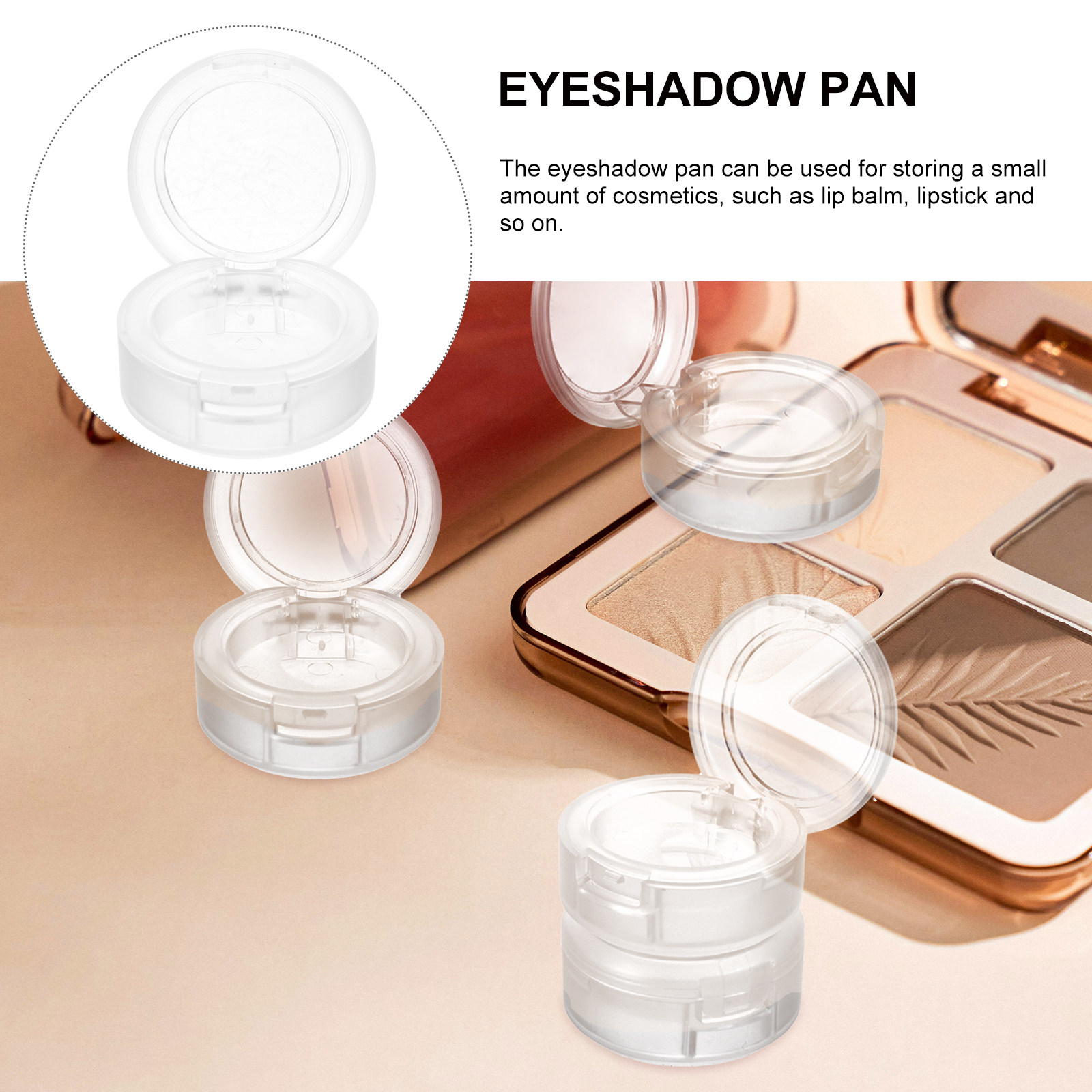 4Pcs Eyeshadow Pans Plastic Pa - Eyeshadow Palette avis et prix