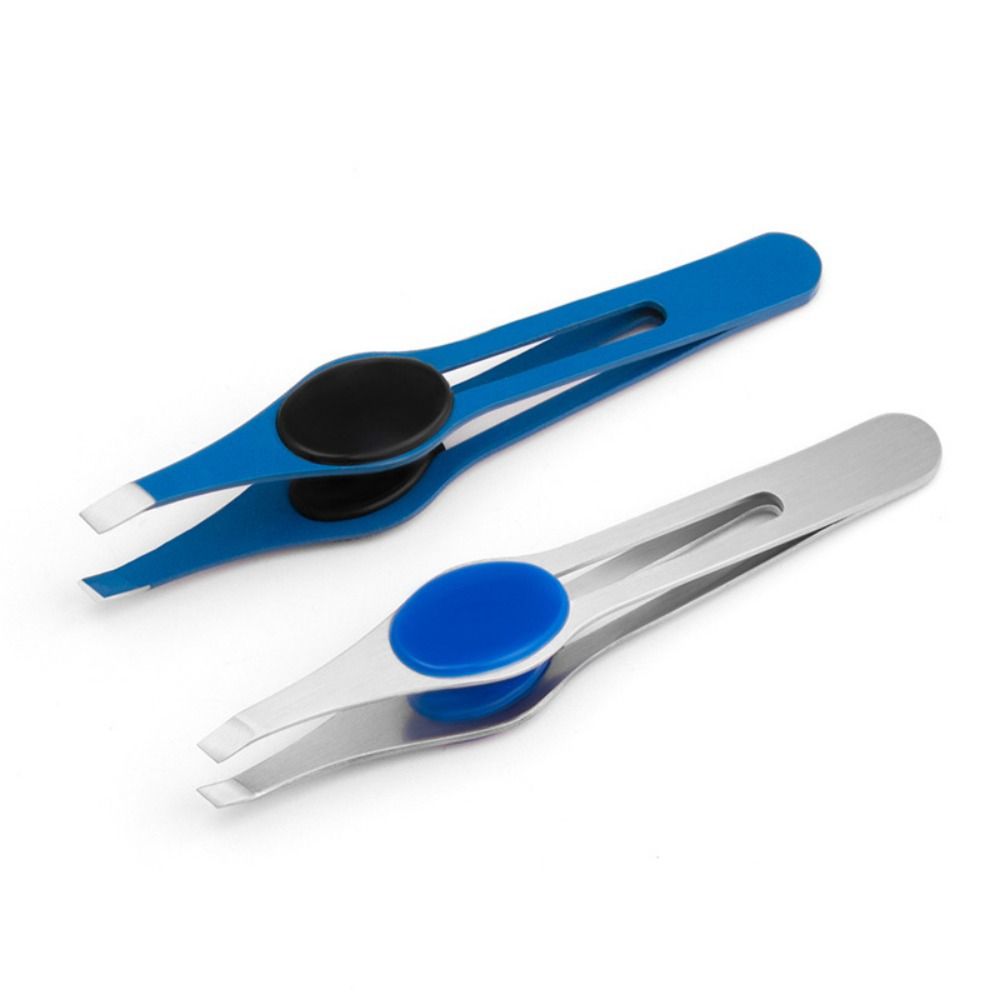 Stainless Steel Eyebrow Tweeze - Beauty Hair Makeup avis et prix