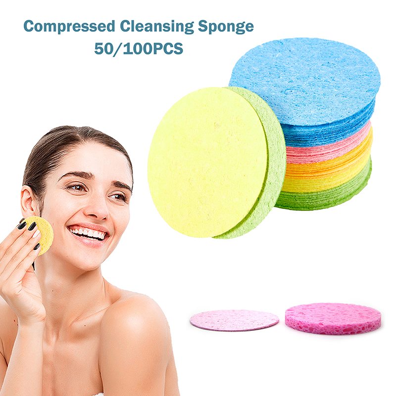 50/100Pcs Compressed Natural C - Kiss Beauty Makeup Remover avis et prix