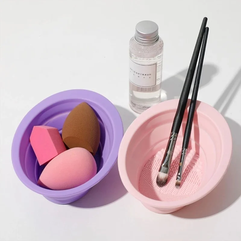 Foldable Silicone Makeup Brush - Beauty Makeup Eyeshadow avis et prix