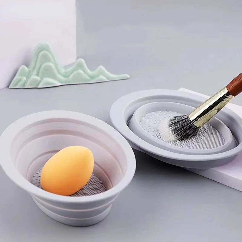 Foldable Silicone Makeup Brush - Beauty Makeup Eyeshadow avis et prix