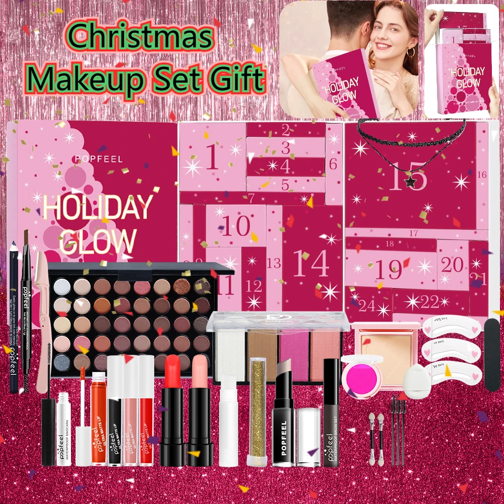 Christmas Countdown Makeup Set - Beauty Makeup Advent Calendar avis et prix