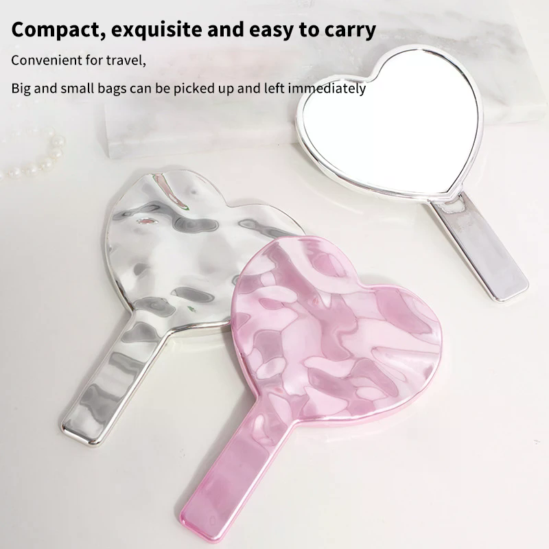 1Pcs Handheld Makeup Mirror Lo - Beauty Love Makeup avis et prix