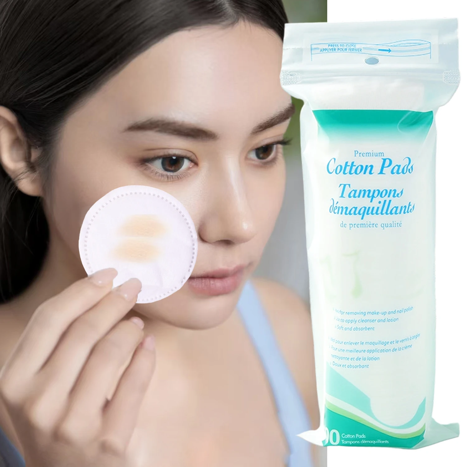 Disposable Makeup Remover Pads - Kiss Beauty Makeup Remover avis et prix