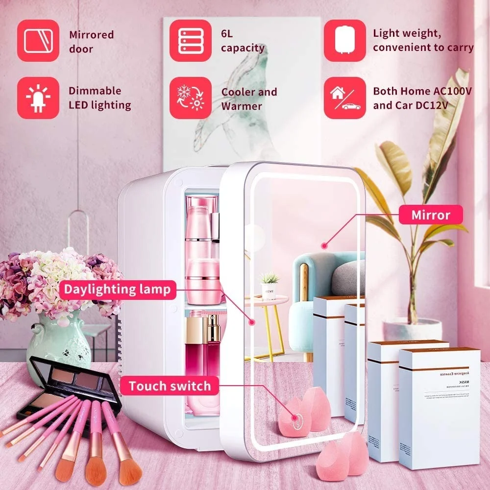 Mini Fridge 6 Liter Portable B - Beauty Makeup Fridge avis et prix