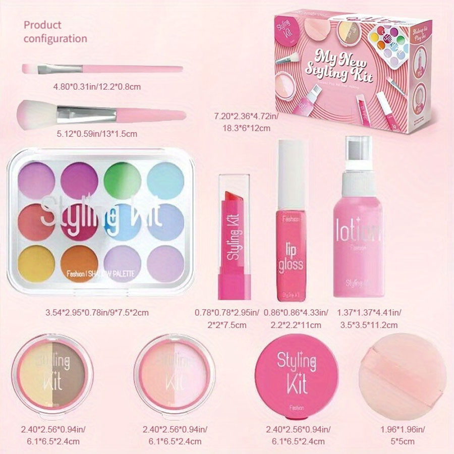 Kids Pretend Makeup Toy Set, N - Beauty Makeup Kit For Kids avis et prix