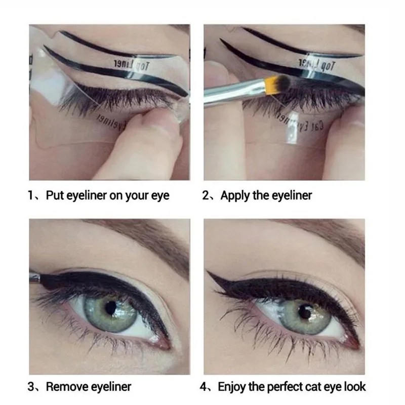 Eyeliner Stencils Winged Eyeli - Beauty Makeup Eyeshadow avis et prix
