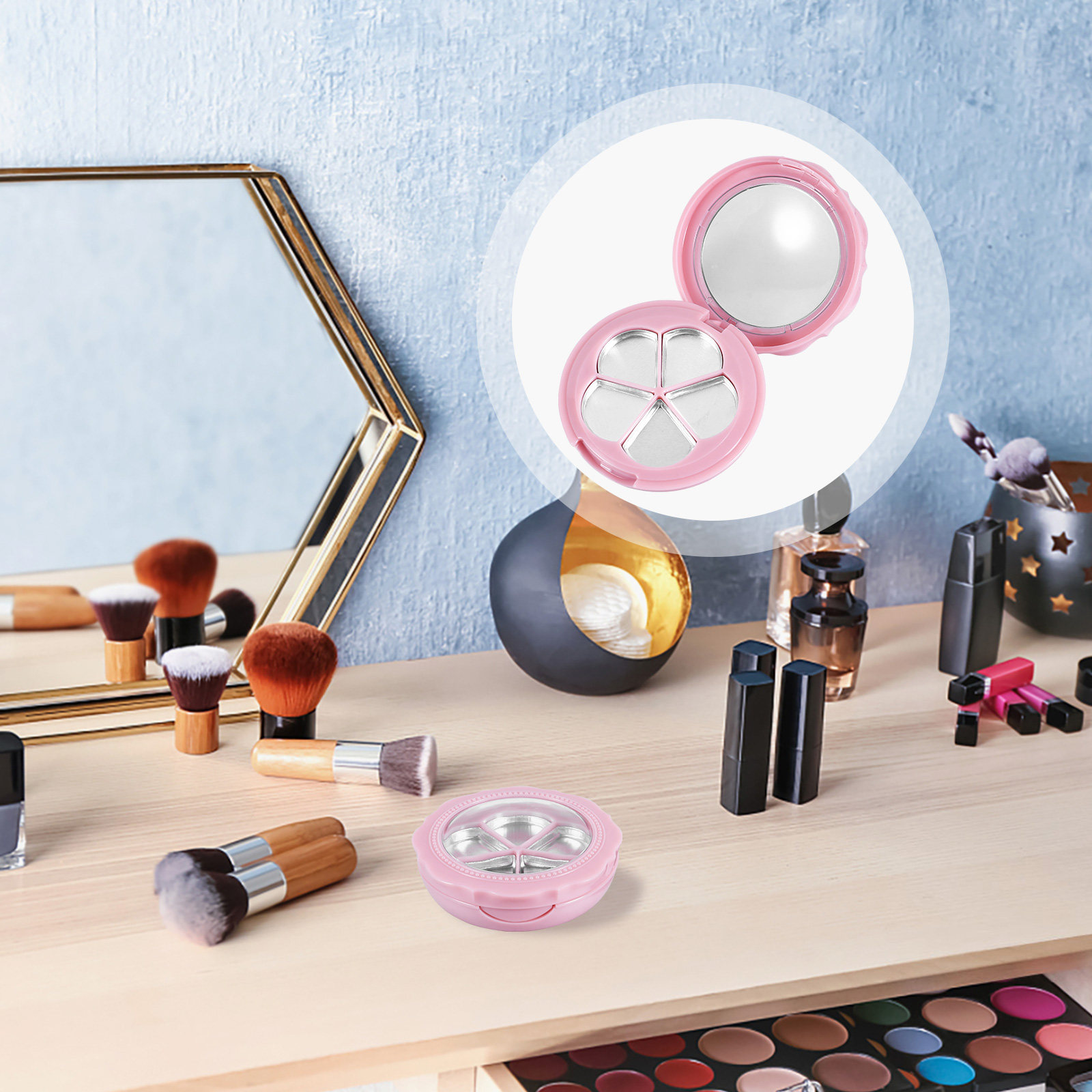 2Sets DIY Refillable Makeup Bo - Eyeshadow Palette avis et prix