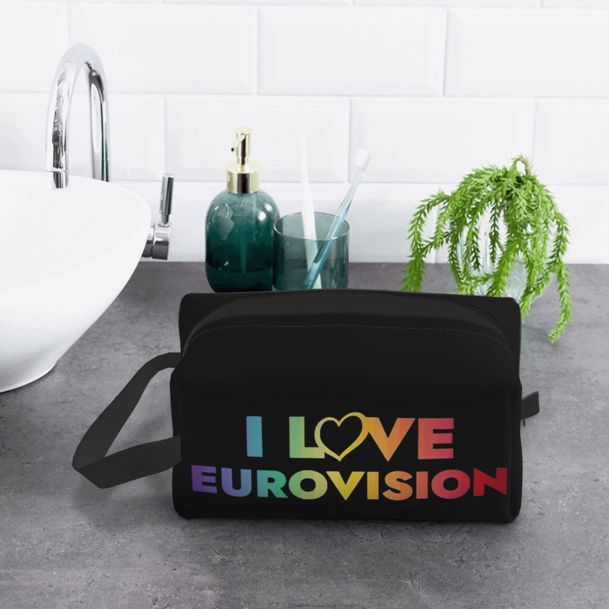 I Love Eurovision Makeup Bag C - Beauty Love Makeup avis et prix