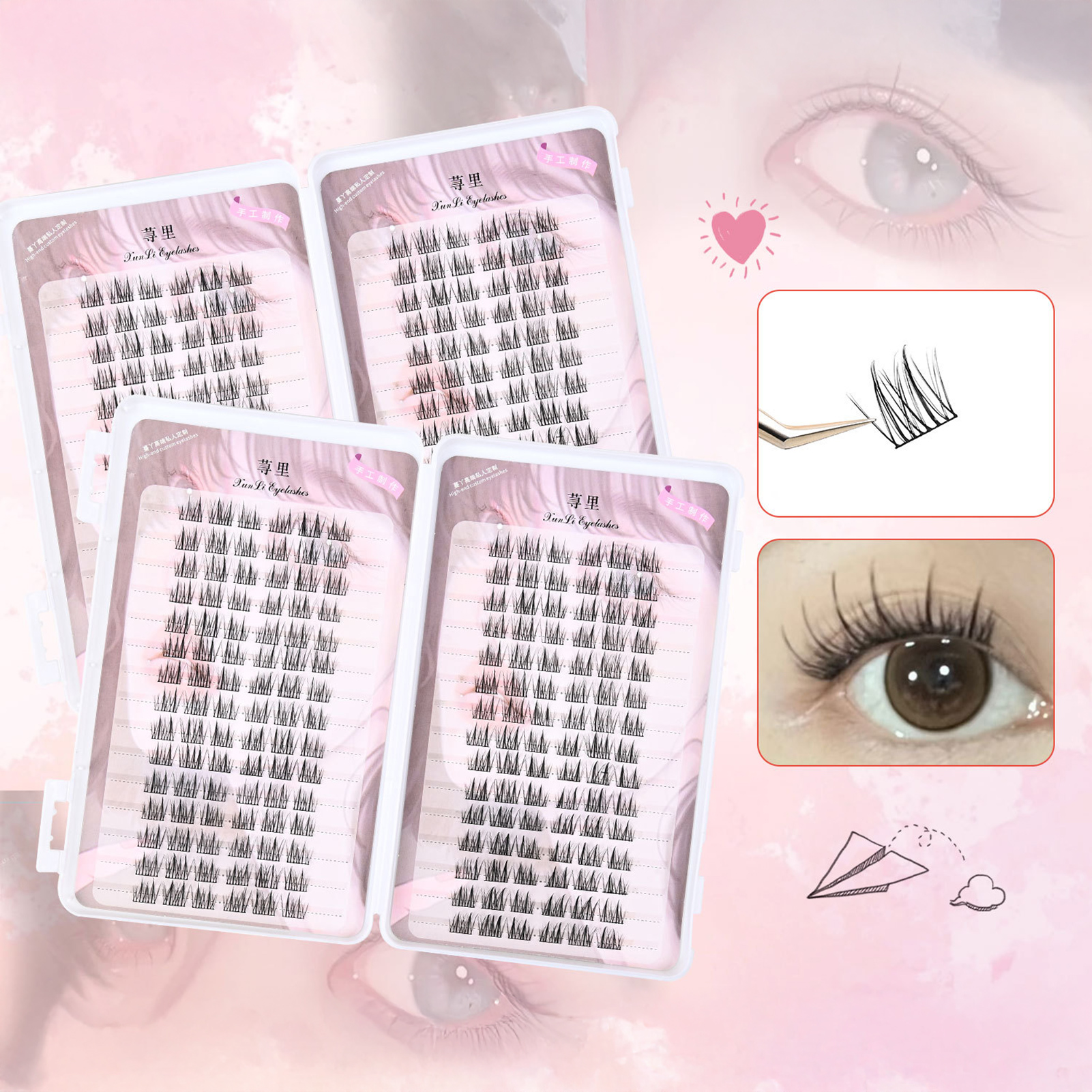 30rows 3D Wispy Fluffy Fake Ey - Beauty Makeup Look avis et prix