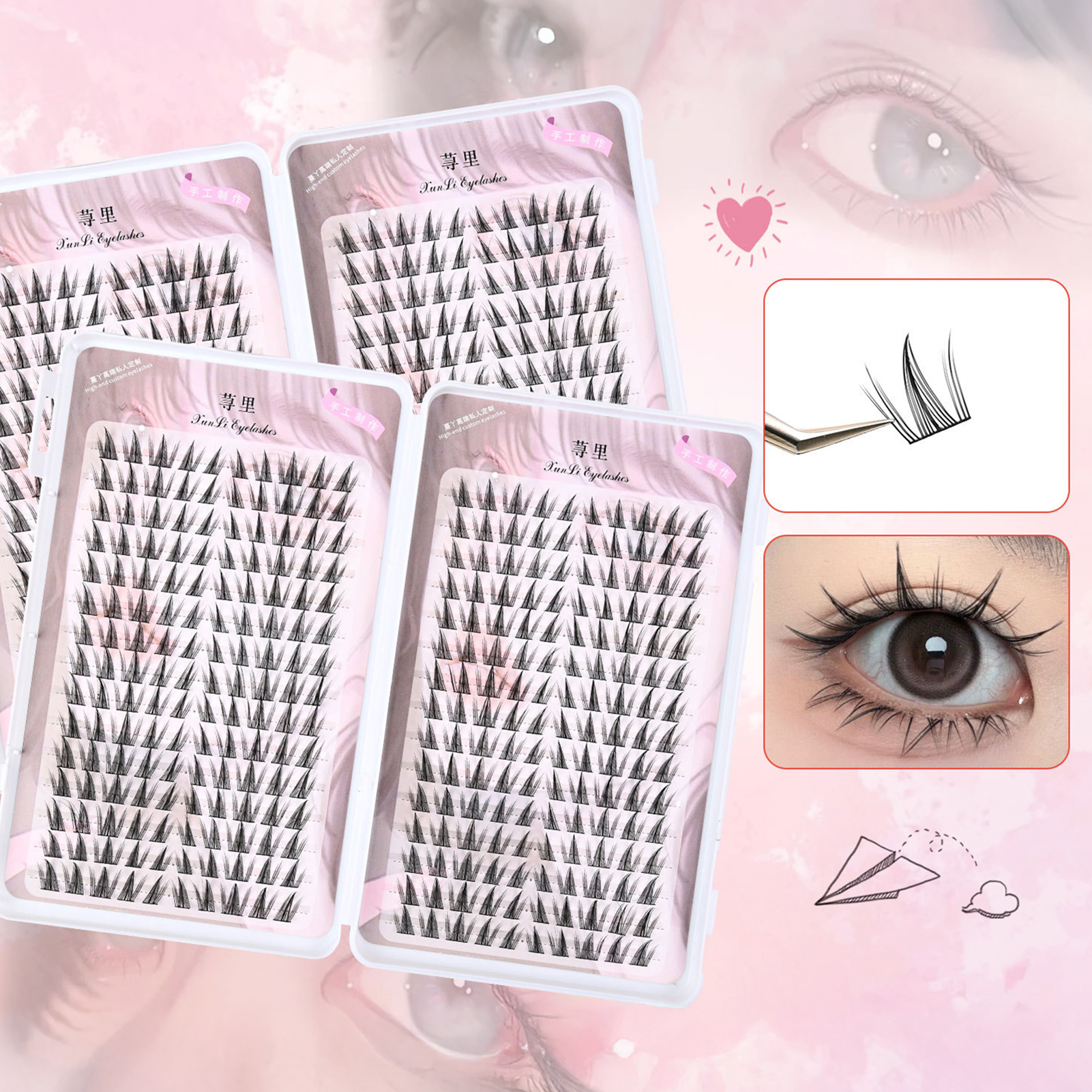 30rows 3D Wispy Fluffy Fake Ey - Beauty Makeup Look avis et prix