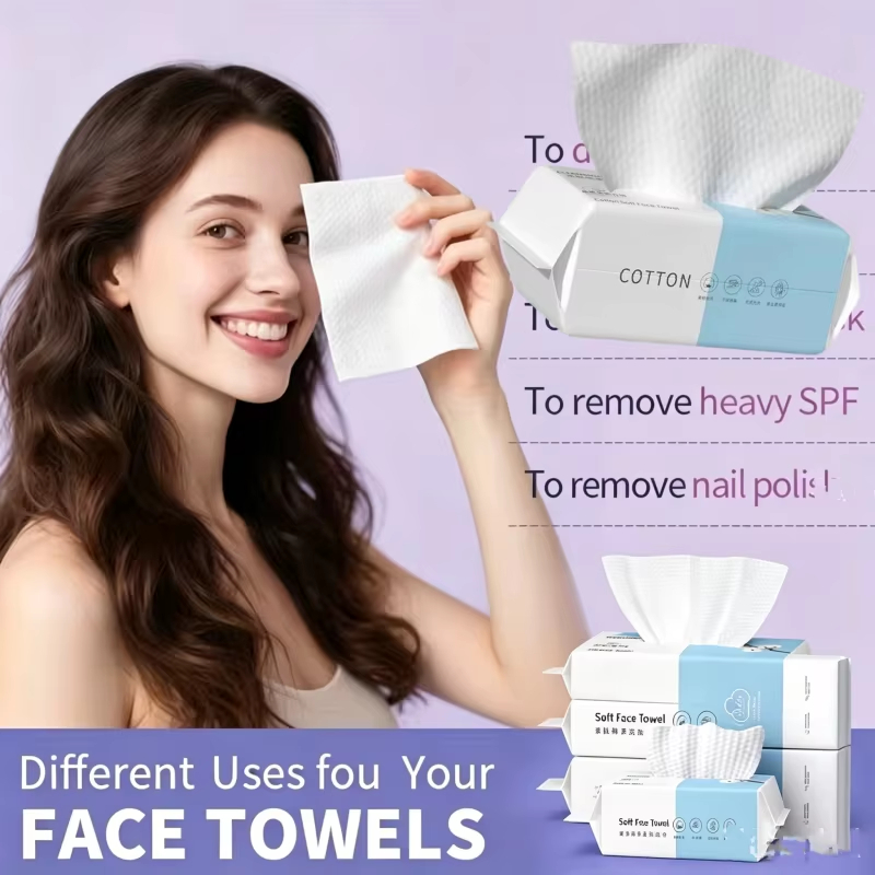Thick Disposable Facial Towels - Kiss Beauty Makeup Remover avis et prix