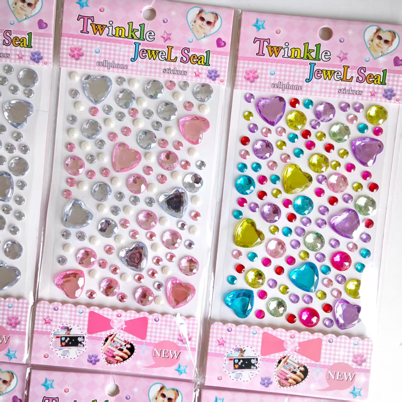 4 sheets Large Diamond Star Lo - Beauty Love Makeup avis et prix